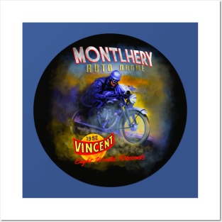 Gorgeous Vincent Motorcycle Company Posters and Art